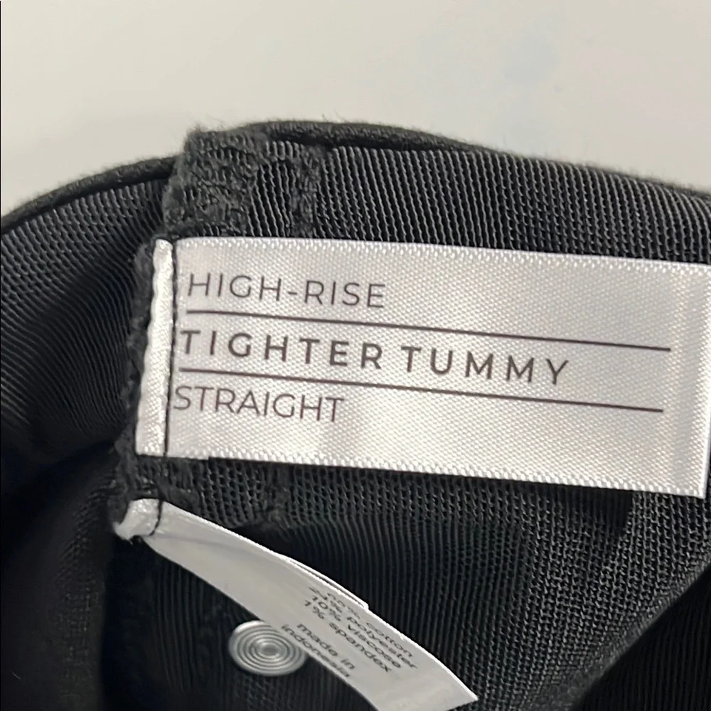 Lane Bryant Black Straight Leg Jeans Classic Fit - Picture 7 of 9